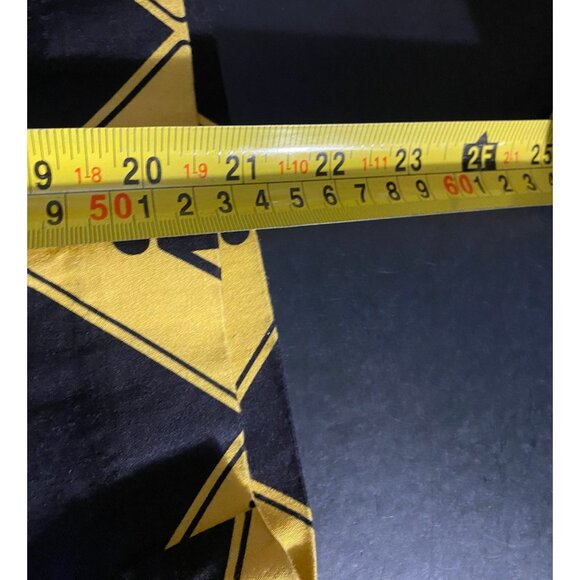 Royal Awesome Yellow Black Shorts Mens 34 9" Golf Loud - Picture 5 of 6